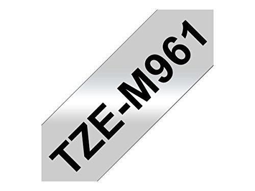 Brother TZe-M961 - Black on matte silver - Roll (3.6 cm x 8 m) 1 roll(s) laminated tape - for P-Touch PT-3600, 550, 9200, 9400, 9500, 9600, 9700, 9800, D800, P900, P950
