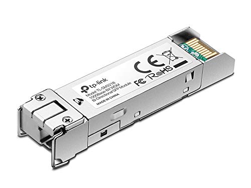 TP-Link TL-SM321B - V2 - SFP (mini-GBIC) transceiver module - GigE - 1000Base-BX - LC/UPC single-mode - up to 10 km - 1310 (TX) / 1550 (RX) nm