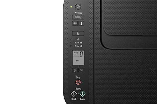 Canon PIXMA TS3450 - Multifunction printer - colour - ink-jet - 216 x 297 mm (original) - A4/Legal (media) - up to 7.7 ipm (printing) - 60 sheets - USB 2.0, Wi-Fi(n) - black