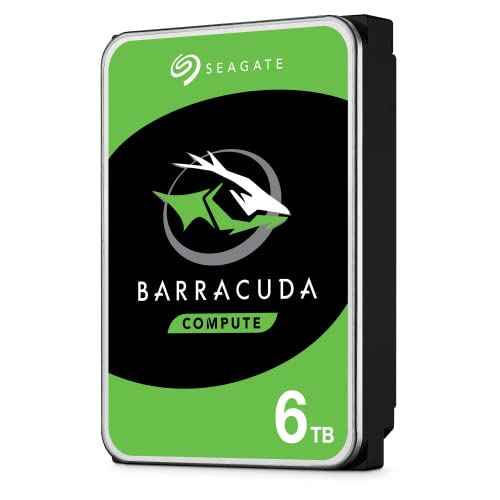 Seagate Barracuda ST6000DM003 - Hard drive - 6 TB - internal - 3.5" - SATA 6Gb/s - buffer: 256 MB