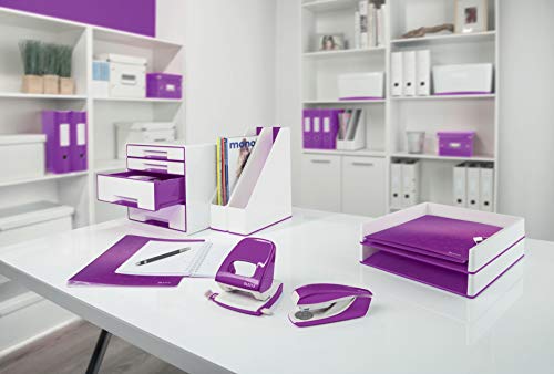 Leitz Mybox Storage Tray Wow White Purple Dd