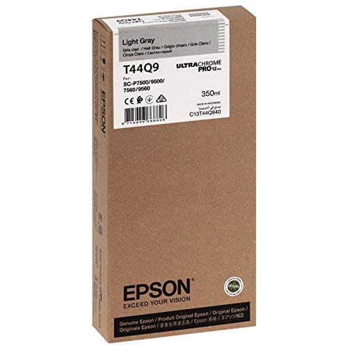 Epson T44Q9 - 350 ml - light light black - original - ink cartridge - for SureColor P7560, P9560, SC-P7500, SC-P7500 Spectro, SC-P9500, SC-P9500 Spectro