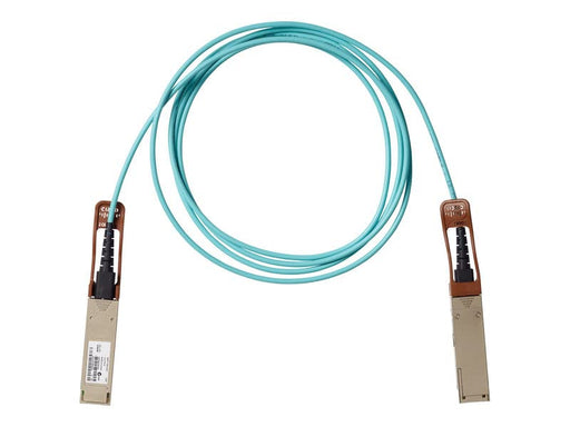 Cisco - 100GBase direct attach cable - QSFP to QSFP - 1 m - fibre optic - active - for P/N: C9500-32C-EDU, C9500-32QC-EDU, N9K-X9788TC-FX-RF, NCS-55A1-24H-B, NCS-55A1-36H-SE-S