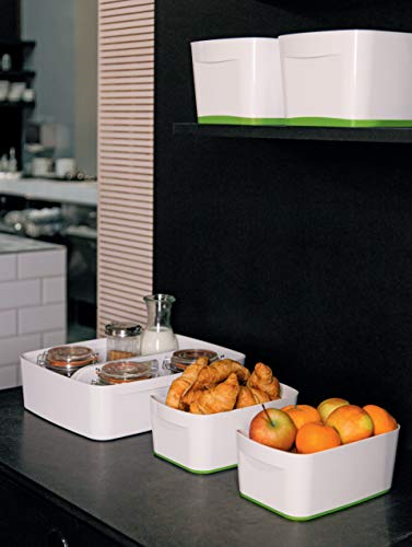 Leitz Mybox Small With Lid Wow White Green Dd