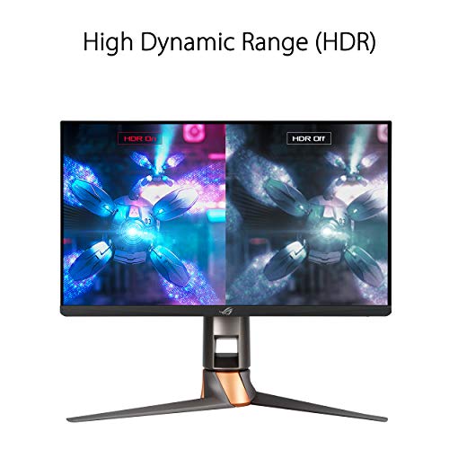 ASUS ROG Swift 360Hz PG259QN - LED monitor - 24.5" - 1920 x 1080 Full HD (1080p) @ 360 Hz - IPS - 400 cd/m - HDR10 - 1 ms - HDMI, DisplayPort