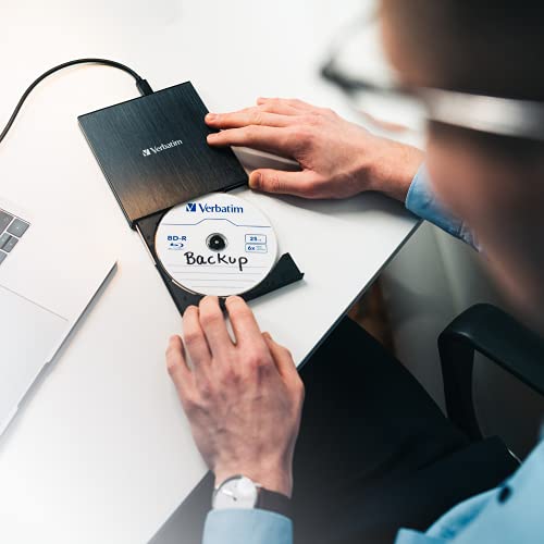 Verbatim Mobile PCPE-FCDVR06 - Disk drive - BDXL Writer - 6x - SuperSpeed USB 3.0 - external