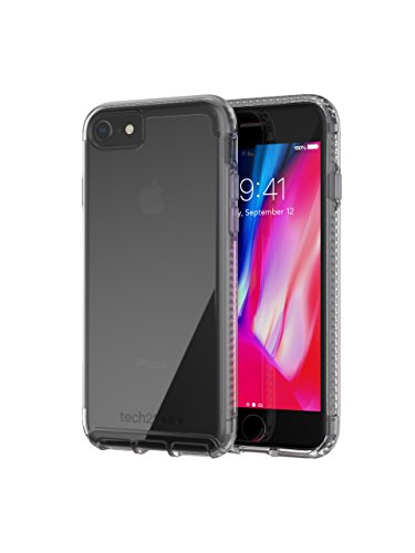 Tech 21 Evo Check Smokey Black Transparent Apple iPhone 7 8 and SE 2020 Mobile Phone Case