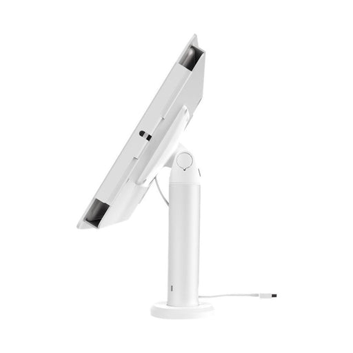 Compulocks VESA Tilting Stand 4" with Cable Management - Stand - for tablet - white - mounting interface: 100 x 100 mm - desktop