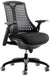Flex Chair Black Frame With Black Back  KC0071