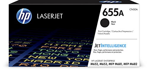 Best Value HP CF450A 655A Original LaserJet Toner Cartridge, Black, Pack of 1