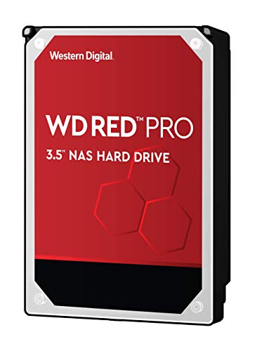 Best Value WD 8TB WD8003FFBX Pro SATA 6GB/s 256MB Cache Internal Hard Drive 8.9cm/3.5Inch/24X75400RPM Optimised for SOHO NAS Systems 1-16Bay HDD Red