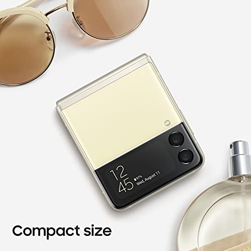 Samsung Galaxy Z Flip 3 V2 6.7 Inch SMF711B Dual SIM Android 11 USB C 8GB 128GB 3300 mAh Cream Smartphone