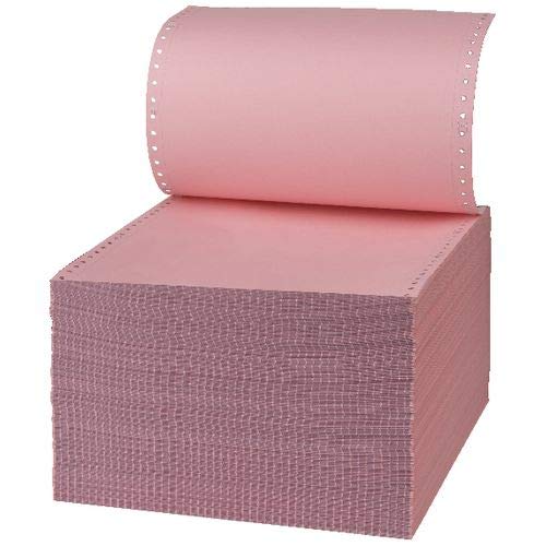 Best Value NCR Computer Listing Paper 2-Ply White & Pink 279 x 241mm (1000 Sheets/Box)