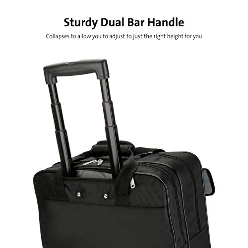 Kensington SP100 15.4 Classic Roller - Notebook carrying case - 15.4" - black