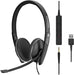 Sennheiser SC165 Wired Headset 3.5mm USB