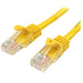 Best Value StarTech.com 10m Yellow Cat5e Patch Cable with Snagless RJ45 Connectors - Long Ethernet Cable - 10 m Cat 5e UTP Cable (45PAT10MYL)