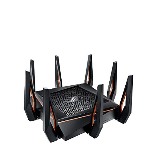 ASUS ROG Rapture GT-AX11000 - Wireless router - 4-port switch - GigE, 2.5 GigE - WAN ports: 2 - 802.11a/b/g/n/ac/ax - Tri-Band