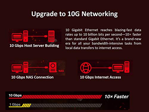 TP-Link TX401 - V1 - network adapter - PCIe 3.0 x4 low profile - 1/2.5/5/10GBase-T x 1