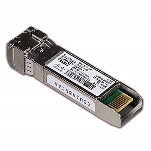 Cisco - SFP+ transceiver module - 10 GigE - 10GBase-SR - LC/PC multi-mode - up to 400 m - 850 nm