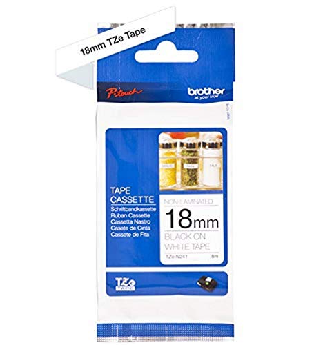 Brother TZe-N241 - Black on white - Roll (1.8 cm x 8 m) 1 roll(s) non-laminated tape - for Brother PT-D600, P-Touch PT-1880, P-Touch Cube Plus PT-P710, P-Touch Cube Pro PT-P910