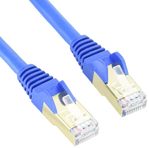 Best Value StarTech.com CAT6a Ethernet Cable - 1m - Blue Network Cable - Snagless RJ45 Cable - Ethernet Cord - 1 m / 3 ft