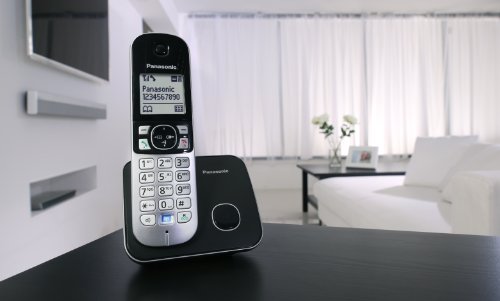 Tg6811 Dect Phone Single Silver Black