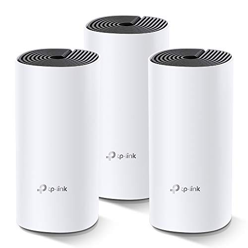 Best Value TP-Link Deco M4 Whole Home Mesh Wi-Fi System, Seamless and Speedy Up to 4000 sq ft Coverage, Work with Amazon Echo/Alexa, Router and Wi-Fi Booster Replacement, Parent Control, Pack of 3