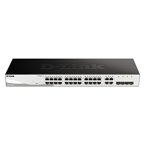 24 10/100/1000 Base-T port with 4 x 1000Base-T /SFP ports