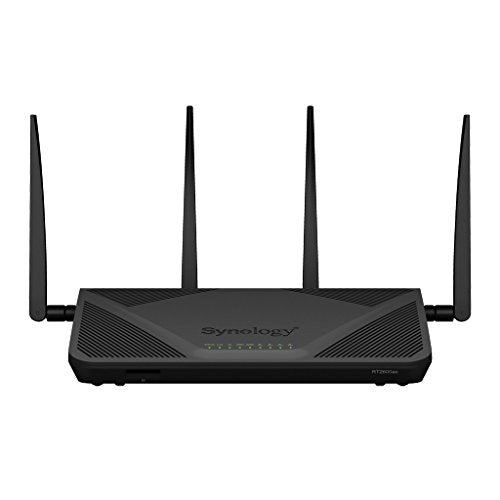 Synology RT2600ac - Wireless router - 4-port switch - GigE - WAN ports: 2 - 802.11a/b/g/n/ac - Dual Band