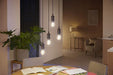 Philips Hue White ambiance - LED filament light bulb - shape: A60 - clear finish - E27 - 7 W (equivalent 40 W) - class G - warm to cool white light - 2200-4500 K