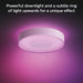 Philips Hue White and Color Ambiance Infuse L - Ceiling lamp - LED - 52.5 W - 2000-6500 K - white