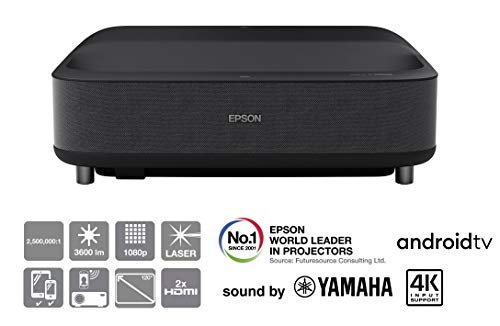 Epson EH-LS300B - 3LCD projector - 3600 lumens (white) - 3600 lumens (colour) - Full HD (1920 x 1080) - 16:9 - 1080p - 802.11ac wireless - black