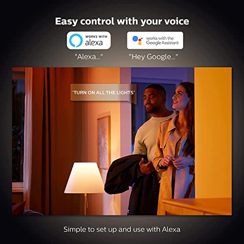 Philips Hue White ambiance - LED spot light bulb - GU10 - 4.3 W (equivalent 35 W) - class G - warm to cool white light - 2200-6500 K