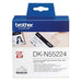 Brother DKN55224 - Paper - black on white - Roll (5.4 cm x 30.5 m) 1 roll(s) tape - for Brother QL-1050, QL-1060, QL-500, QL-550, QL-560, QL-570, QL-580, QL-650, QL-700, QL-720