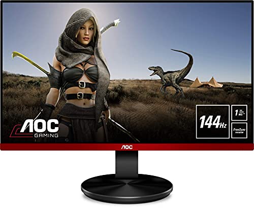 AOC Gaming G2790VXA - LED monitor - 27" - 1920 x 1080 Full HD (1080p) @ 144 Hz - VA - 350 cd/m - 3000:1 - 1 ms - HDMI, DisplayPort - speakers - black, red