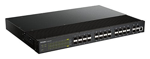 D-Link DIS 700G-28XS - Switch - L2+ - Managed - 24 x Gigabit SFP + 4 x 10 Gigabit SFP+ - rack-mountable