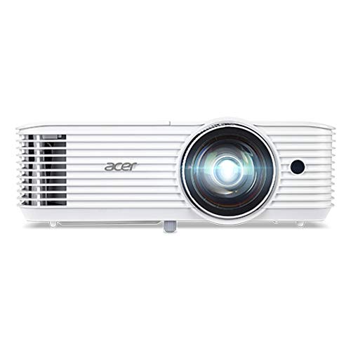 Acer S1386WH - DLP projector - 3D - 3600 ANSI lumens - WXGA (1280 x 800) - 16:10 - 720p - short-throw fixed lens