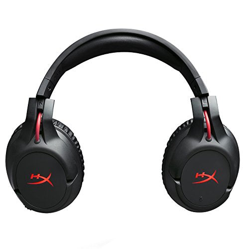 HyperX Cloud Flight - Headset - full size - 2.4 GHz - wireless - black, red - for Sony PlayStation 4, Sony PlayStation 5