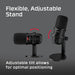 HyperX SoloCast - Microphone - USB - black - for ENVY Laptop 17, Laptop 15, 17, Pavilion Laptop 15, Pavilion x360 Laptop, Pro 400 G9