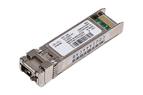 Cisco - SFP+ transceiver module - 10 GigE - 10GBase-LR - LC/PC single-mode - up to 10 km - 1310 nm