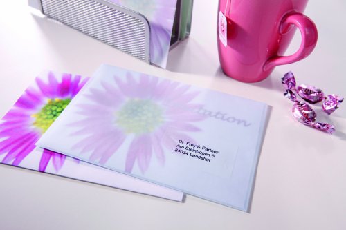 Best Value Avery Self Adhesive Clear Address Mailing Labels, Laser Printers, 21 Labels Per A4 Sheet, 525 labels, QuickPEEL (L7560)