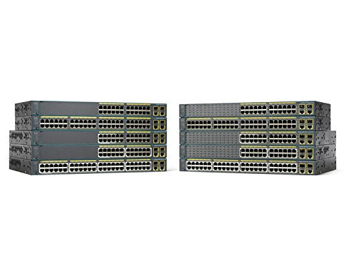 Cisco Catalyst 2960-Plus 24TC-L - Switch - Managed - 24 x 10/100 + 2 x combo Gigabit SFP - rack-mountable - refurbished