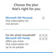 Microsoft 365 Personal - Box pack (1 year) - 1 person - medialess, P8 - Win, Mac, Android, iOS - English - Eurozone