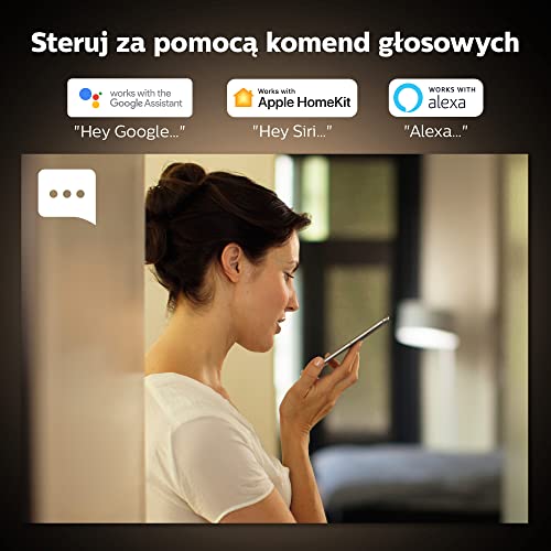 Philips Hue White ambiance Milliskin - Recessed spot light - LED spot light bulb - GU10 - 2200-6500 K - silver (pack of 3)