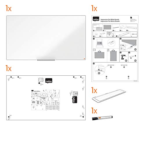 Nobo Imp Pro Widescreen Nano Mag Whiteboard 1550X870Mm Dd