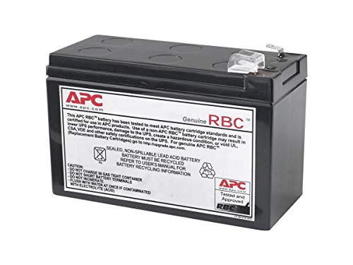 APC Replacement Battery Cartridge #110 *** Upgrade to a new UPS with APC TradeUPS and receive discount, don't take the risk with a battery failure ***