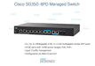Cisco Small Business SG350-8PD - Switch - L3 - Managed - 8 x 10/100/1000 (PoE) + 2 x combo Gigabit GBIC - desktop