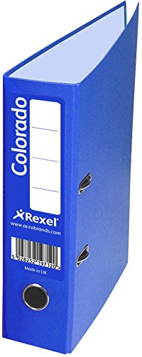 Best Value Rexel Colorado 70 Lever Arch File Foolscap Blue