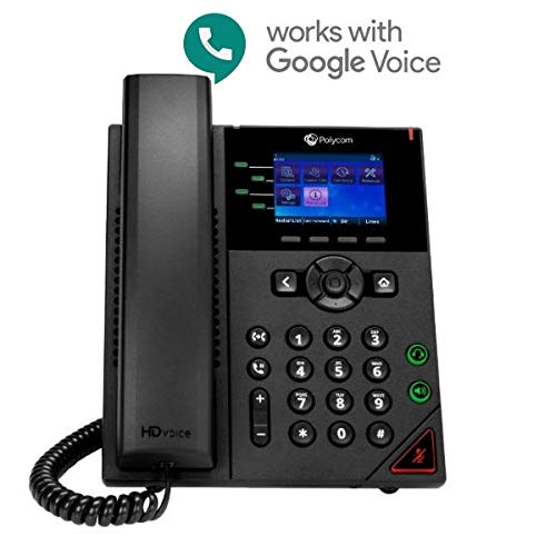 Best Value Polycom VVX 350 (Hands Free Functionality, System Phone, IP Phone:IP enabled, Video Phone)