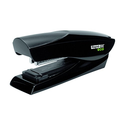 Best Value Rapid 24812301 Fashion ECO Stapler, Ergonomic Recycled Plastic Body, Full Strip, Black, 25 Sheet Capacity